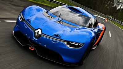 концепт Alpine A110-50 концепт Alpine A110-50
