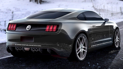 предполагаемая внешность нового Ford Mustang предполагаемая внешность нового Ford Mustang