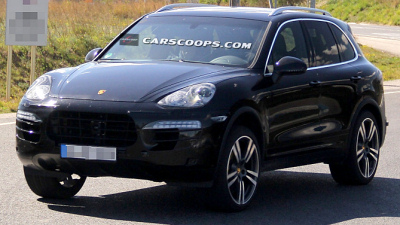 тестовый прототип Porsche Cayenne