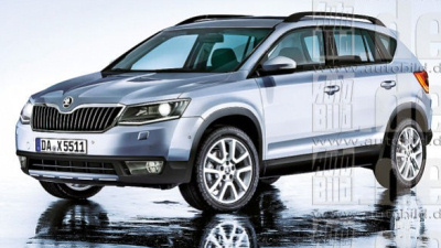 предполагаемая внешность Skoda Snowman предполагаемая внешность Skoda Snowman