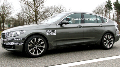 шпионская фотография BMW 5-Series Gran Turismo шпионская фотография BMW 5-Series Gran Turismo