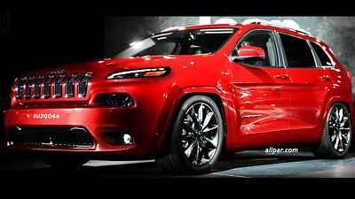 предполагаемая внешность Jeep Cherokee SRT предполагаемая внешность Jeep Cherokee SRT