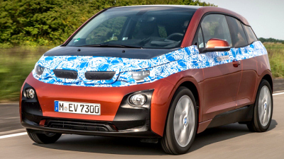 тестовый прототип BMW i3 тестовый прототип BMW i3
