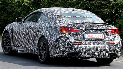 тестовый прототип Lexus IS F Coupe тестовый прототип Lexus IS F Coupe
