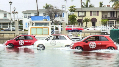 водоплавающие Fiat 500 водоплавающие Fiat 500
