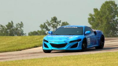 тестовый прототип Acura NSX тестовый прототип Acura NSX