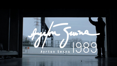 кадр из ролика «Sound of Honda – Ayrton Senna 1989»