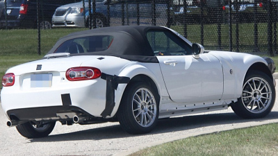 ранний тестовый прототип нового Mazda MX-5 ранний тестовый прототип нового Mazda MX-5