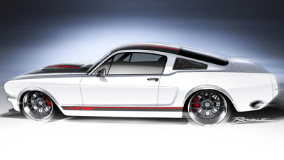 тизер Ford Mustang от Ringbrothers