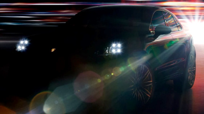 тизер Porsche Macan тизер Porsche Macan