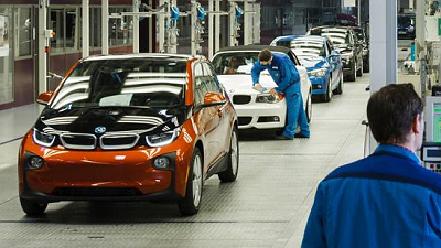 сборочная линия BMW i3 сборочная линия BMW i3