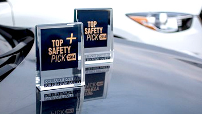 Top Safety Pick и Top Safety Pick + Top Safety Pick и Top Safety Pick +