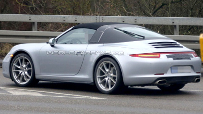 тестовый прототип Porsche 911 Targa