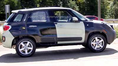 тестовый прототип Jeep Jeepster и Fiat 500X тестовый прототип Jeep Jeepster и Fiat 500X