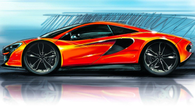 предполагаемая внешность McLaren P13 предполагаемая внешность McLaren P13
