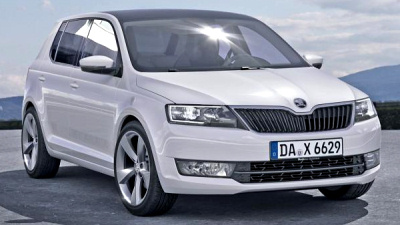 предполагаемая внешность Skoda Fabia предполагаемая внешность Skoda Fabia