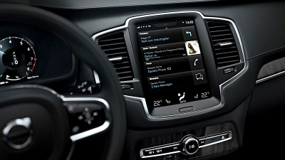 сенсорный дисплей Volvo XC90 сенсорный дисплей Volvo XC90
