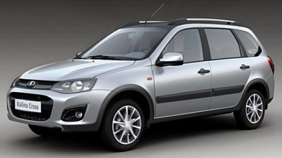 предварительный эскиз Lada Kalina Cross предварительный эскиз Lada Kalina Cross