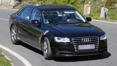 Тестовый прототип Audi A8 Тестовый прототип Audi A8