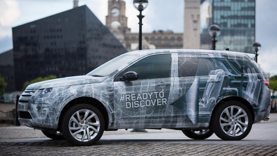 прототип Land Rover Discovery Sport прототип Land Rover Discovery Sport