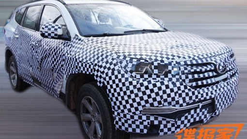 Тестовый прототип Lifan X80 Тестовый прототип Lifan X80