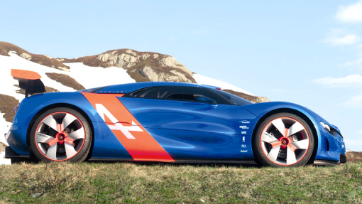 Концепт-кар Renault Alpine A110-50 Концепт-кар Renault Alpine A110-50