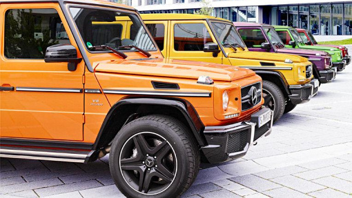 Mercedes-Benz G63 AMG Crazy Colour Mercedes-Benz G63 AMG Crazy Colour