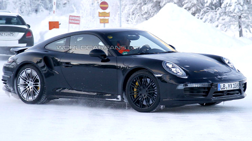 Тестовый прототип Porsche 911 2016 Тестовый прототип Porsche 911 2016