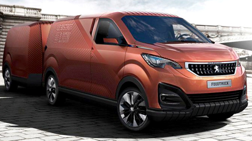 Peugeot Foodtruck concept Peugeot Foodtruck concept