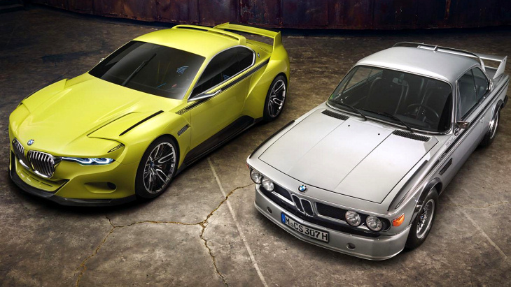 BMW рассекретила прототип 3.0 CSL Hommage