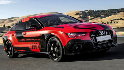 Audi RS7 piloted driving concept «Robby» Audi RS7 piloted driving concept «Robby»