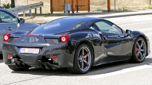Тестовый мул Ferrari Dino Тестовый мул Ferrari Dino