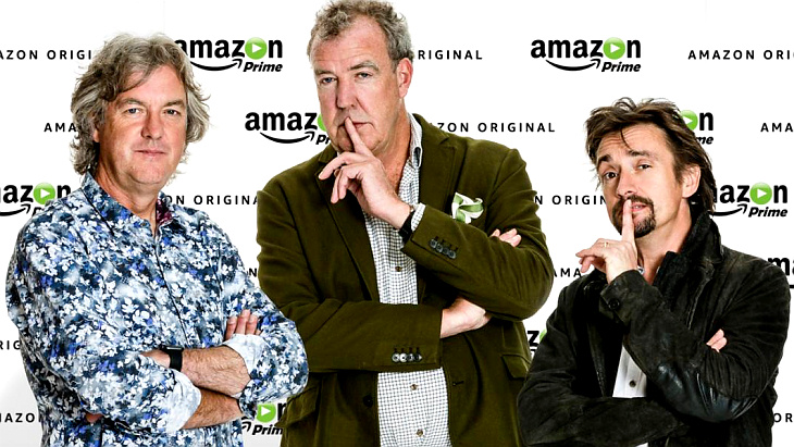 Бывшие ведущие Top Gear на Amazon Prime