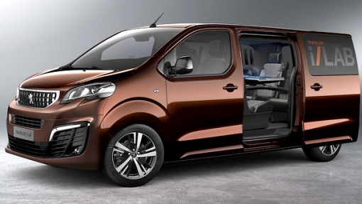 Peugeot Traveller i-Lab VIP 3.0 Shuttle concept