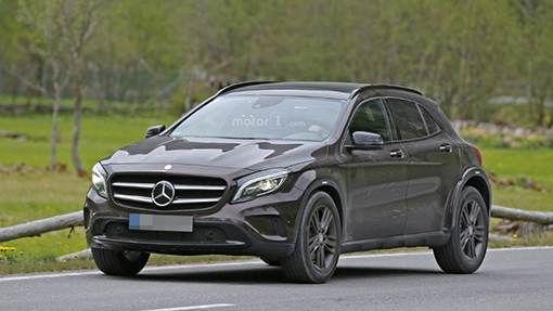 Mercedes-Benz вывел на тесты компактный кроссовер Mercedes-Benz вывел на тесты компактный кроссовер