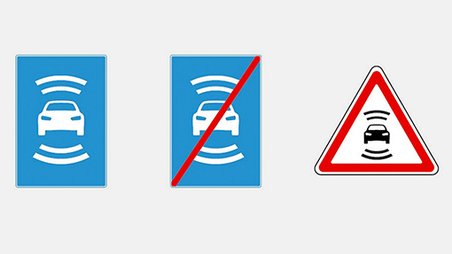 В РФ разработали дорожные знаки для беспилотников