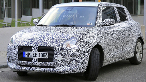 Тестовый прототип Suzuki Swift Тестовый прототип Suzuki Swift