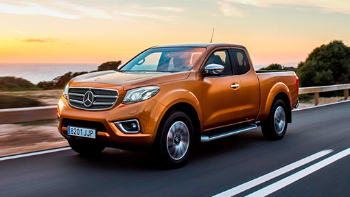 Предполагаемый внешний вид пикапа Mercedes-Benz Предполагаемый внешний вид пикапа Mercedes-Benz