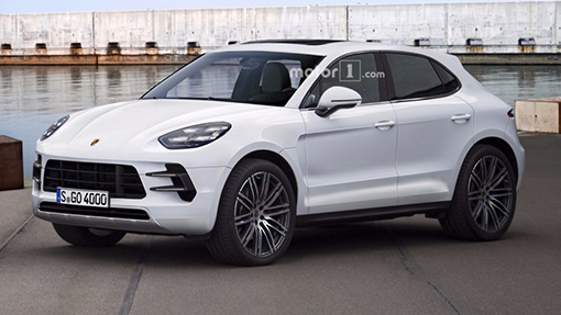 Предполагаемый вид Porsche Majun Предполагаемый вид Porsche Majun