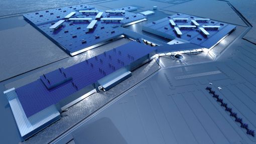 Проект завода Faraday Future в Неваде