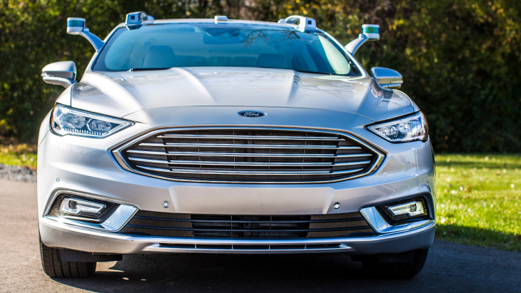 Тестовый робокар Ford Тестовый робокар Ford