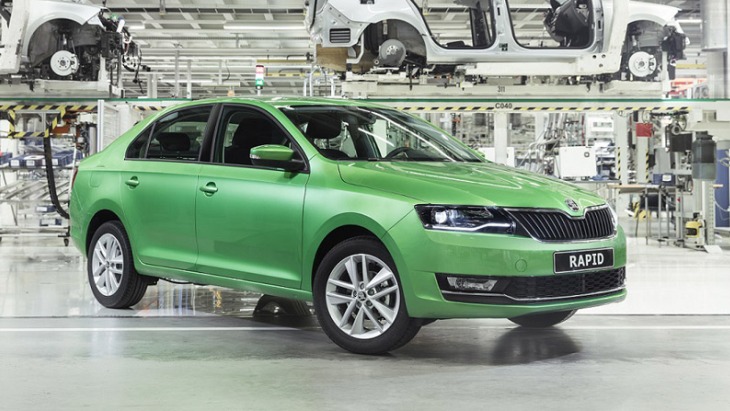 Обновлённый Skoda Rapid Обновлённый Skoda Rapid