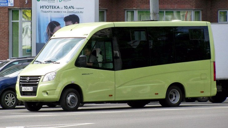 Прототип нового автобуса ГАЗель Next
