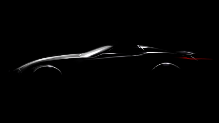 Официальный тизер нового родстера BMW Roadster Concept