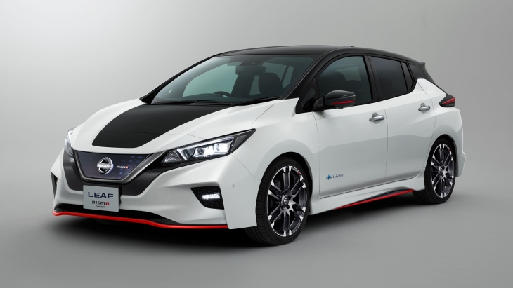 Концепт спортивного электрокара Nissan Leaf Nismo Concept