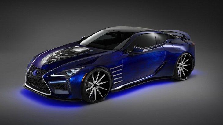 Купе Lexus LC Concept Inspired Black Panther