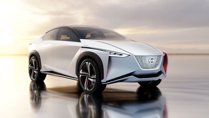 Электрический автономный кроссовер Nissan IMx Concept