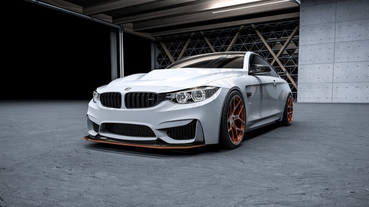Купе BMW M4 GTS на колёсах 6Sixty Design Wheels