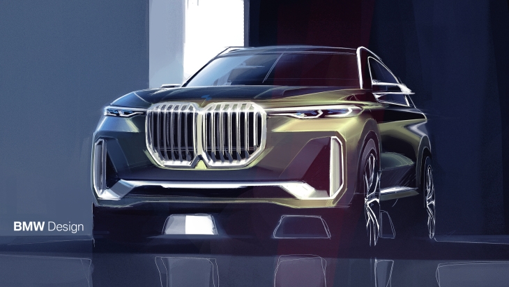 Эскиз BMW Concept X7 iPerformance
