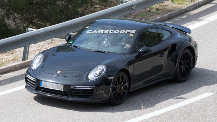 Прототип купе Porsche 911 Turbo S нового поколения Прототип купе Porsche 911 Turbo S нового поколения